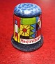 Uruguay  Montevideo Porcelana. porcelain thimble Montevideo. Subida por Winny